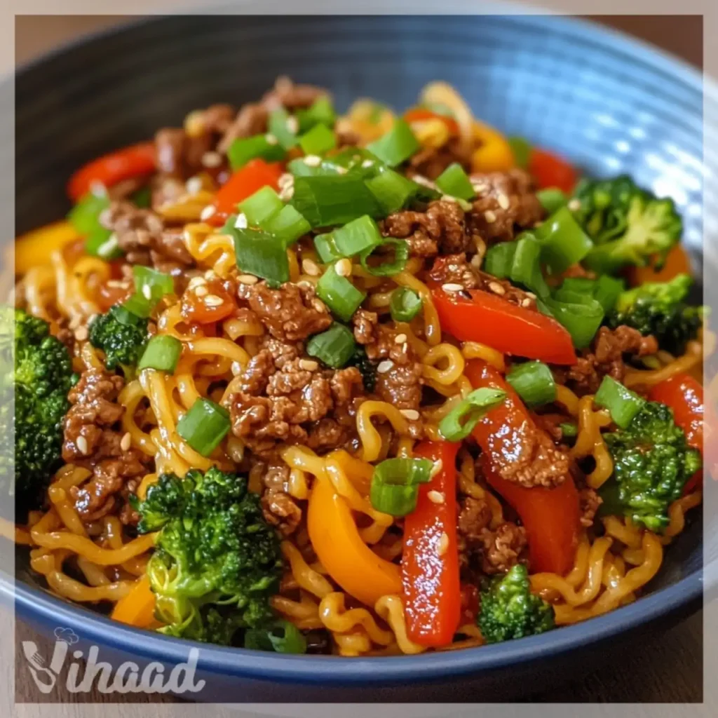Beef Ramen Stir Fry with Mince A Quick Flavorful Meal!
