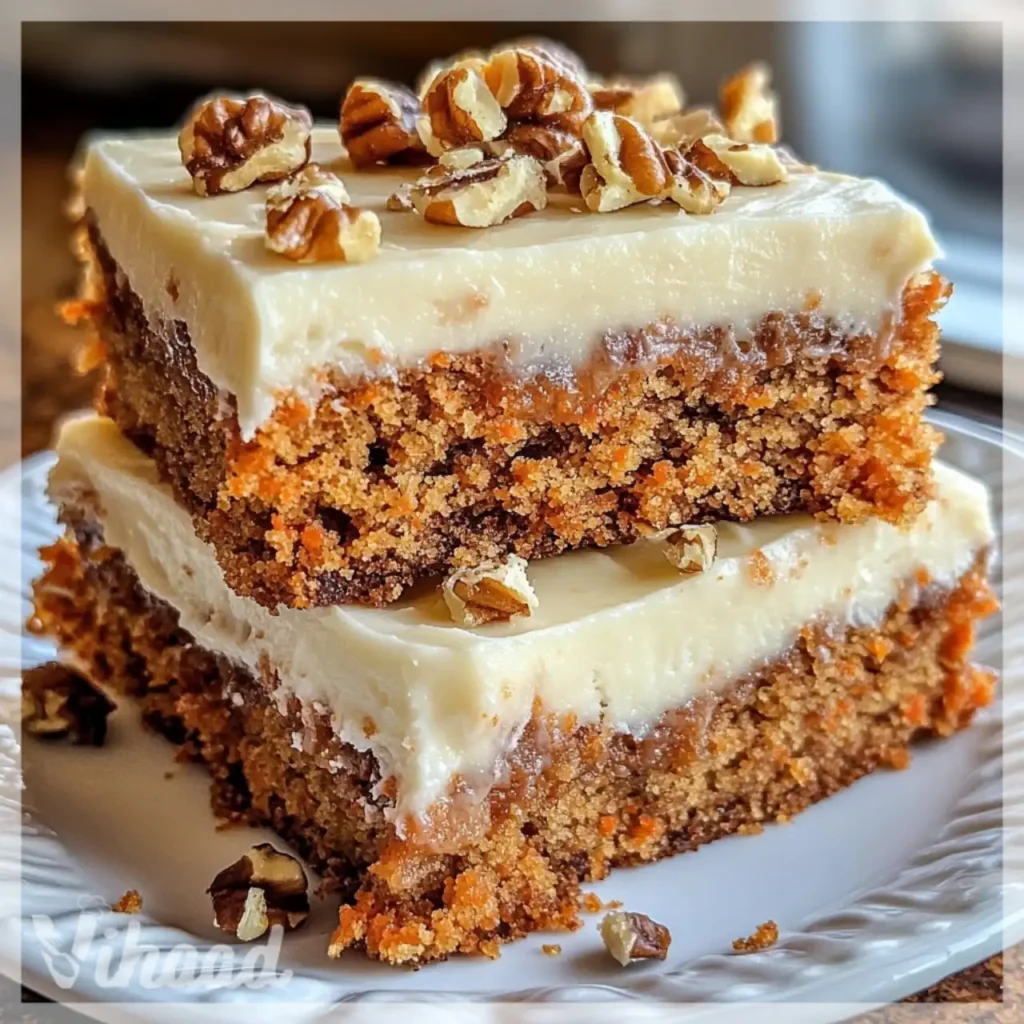 Carrot Cake Bars Recipe Discover the Ultimate Treat!