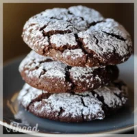 Cayenne Dark Chocolate Crinkle Cookies A Spicy Delight!
