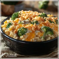 Cheesy Broccoli Rice Casserole A Comforting Delight!