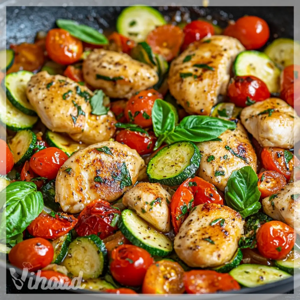 Chicken and Zucchini Skillet A Quick, Healthy Delight!