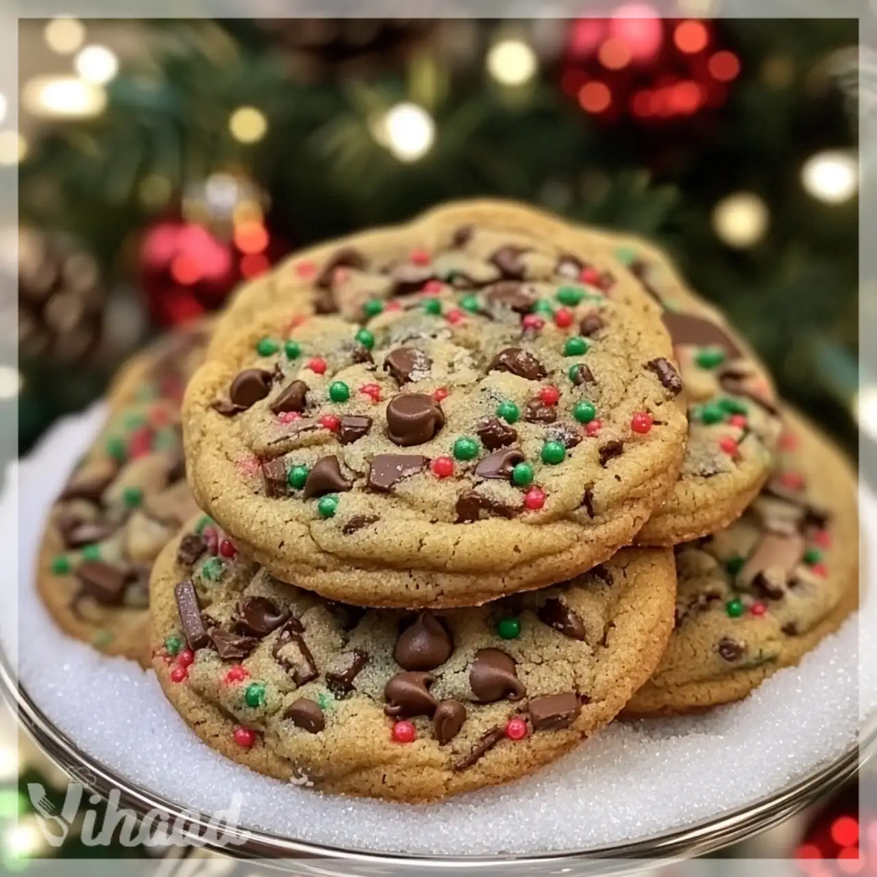 Christmas Chocolate Chip Cookies Bake Joyful Treats Today!