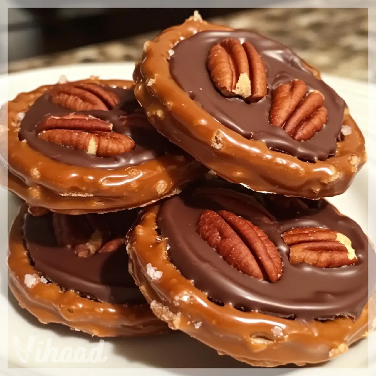 Christmas Rolo Pretzel Sandwiches A Festive Delight!