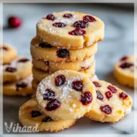 Cranberry Orange Shortbread Cookies are a must-try treat!
