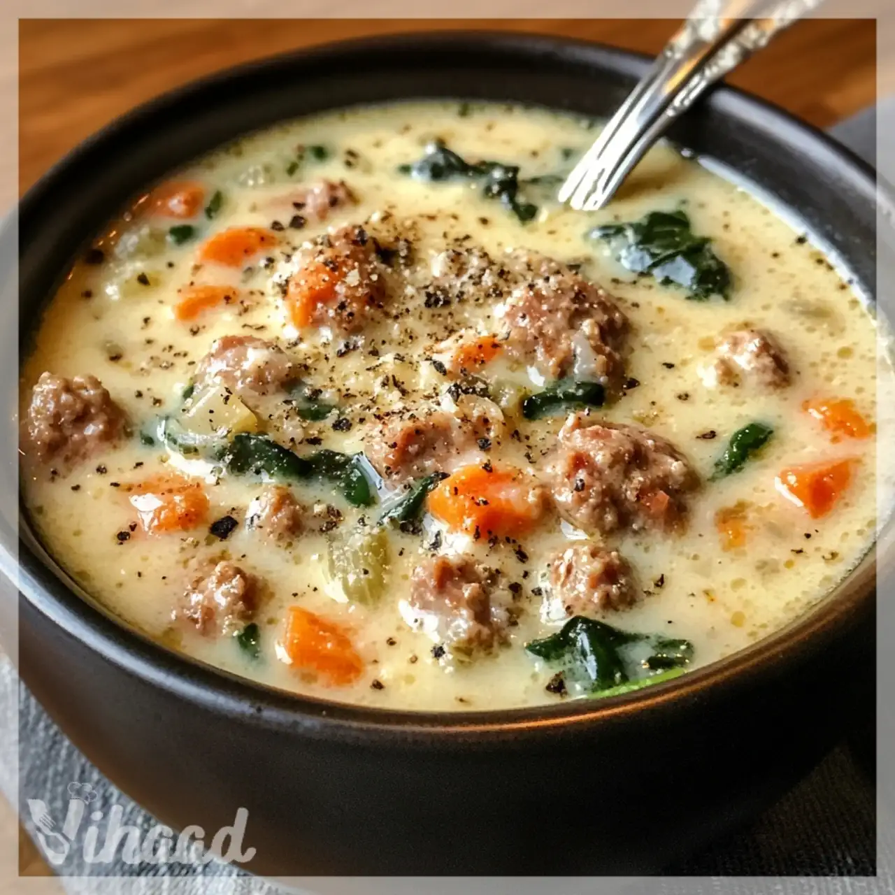 Creamy Parmesan Sausage Soup A Cozy Delight Awaits!