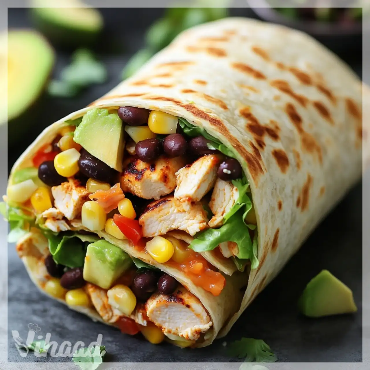 Crunchy Southwestern Chicken Wrap Recipe A Flavorful Delight!
