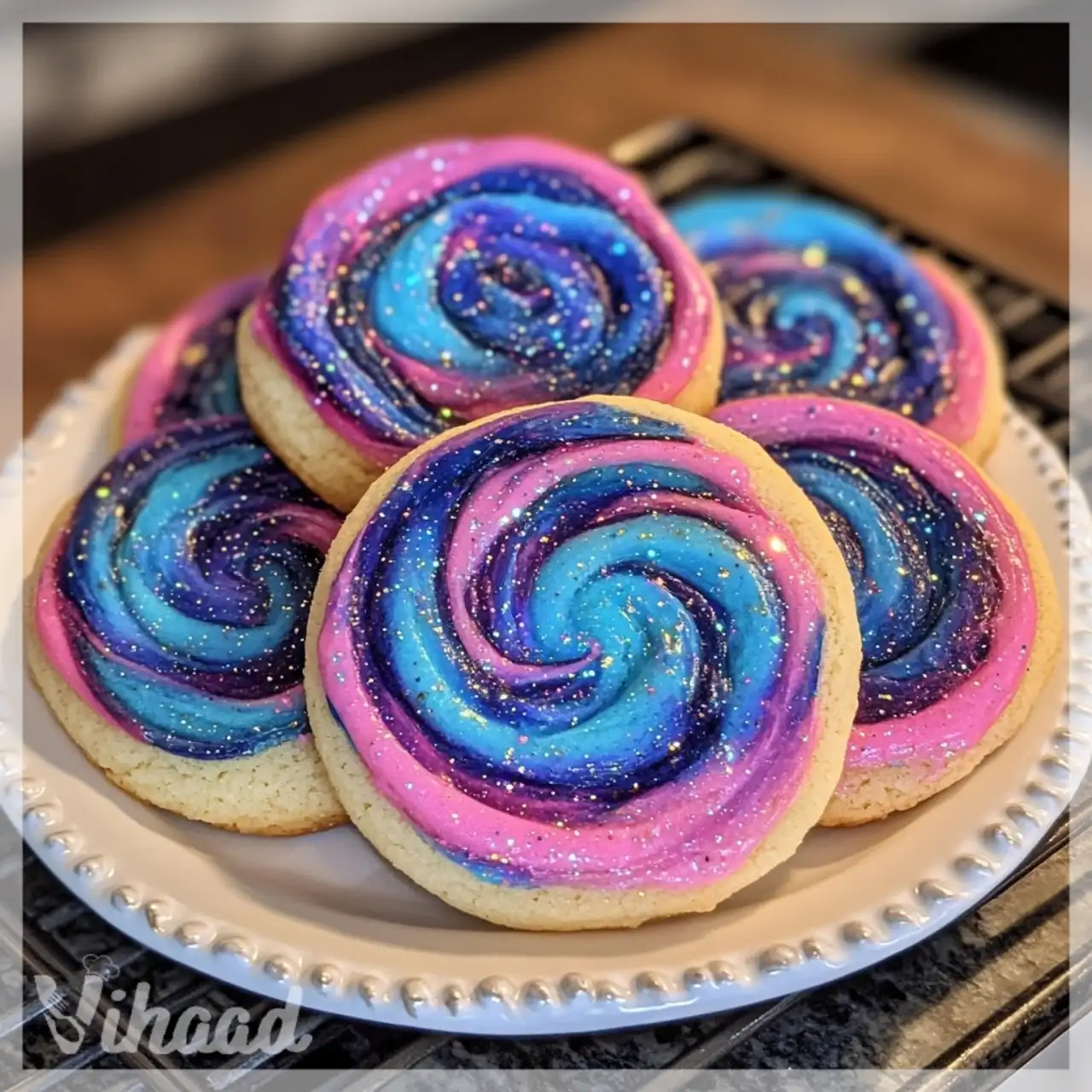 Galaxy Swirl Sugar Cookies Bake Stunning Treats Today!