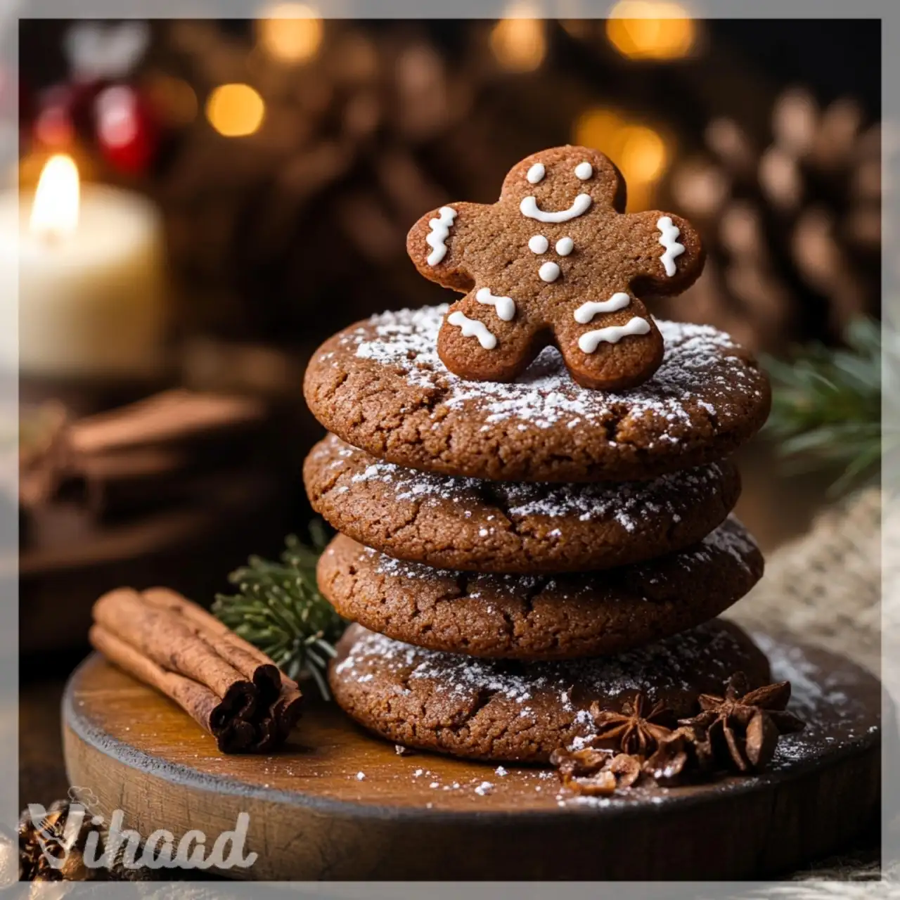 Gingerbread Molasses Cookies Recipe Bake Festive Delights!