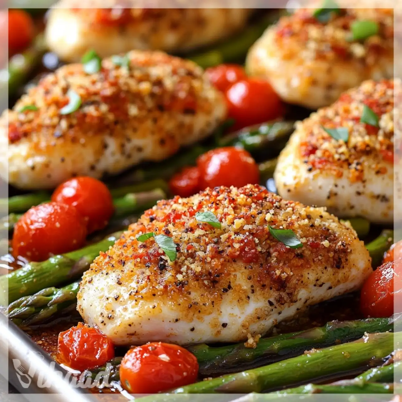 Parmesan Crusted Chicken Sheet Pan Dinner A Quick Delight!