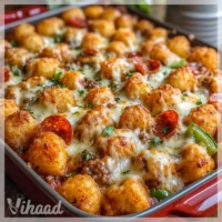 Pizza Tater Tot Hotdish Recipe A Family Favorite Delight!