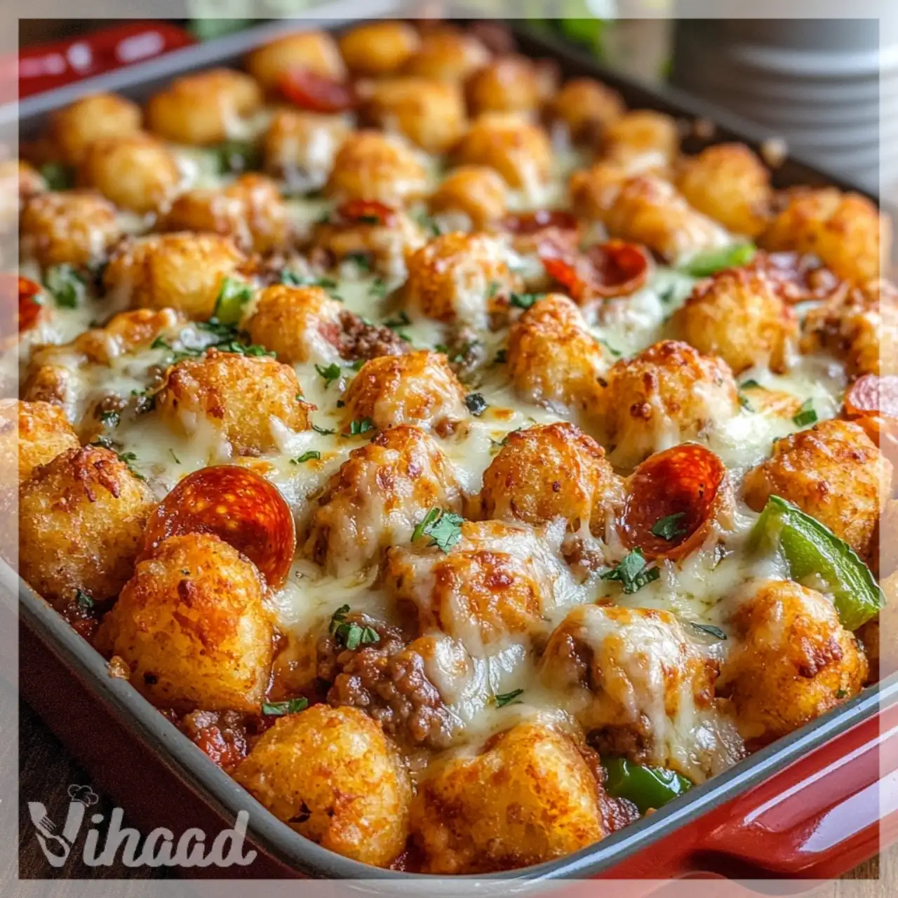 Pizza Tater Tot Hotdish Recipe A Family Favorite Delight!