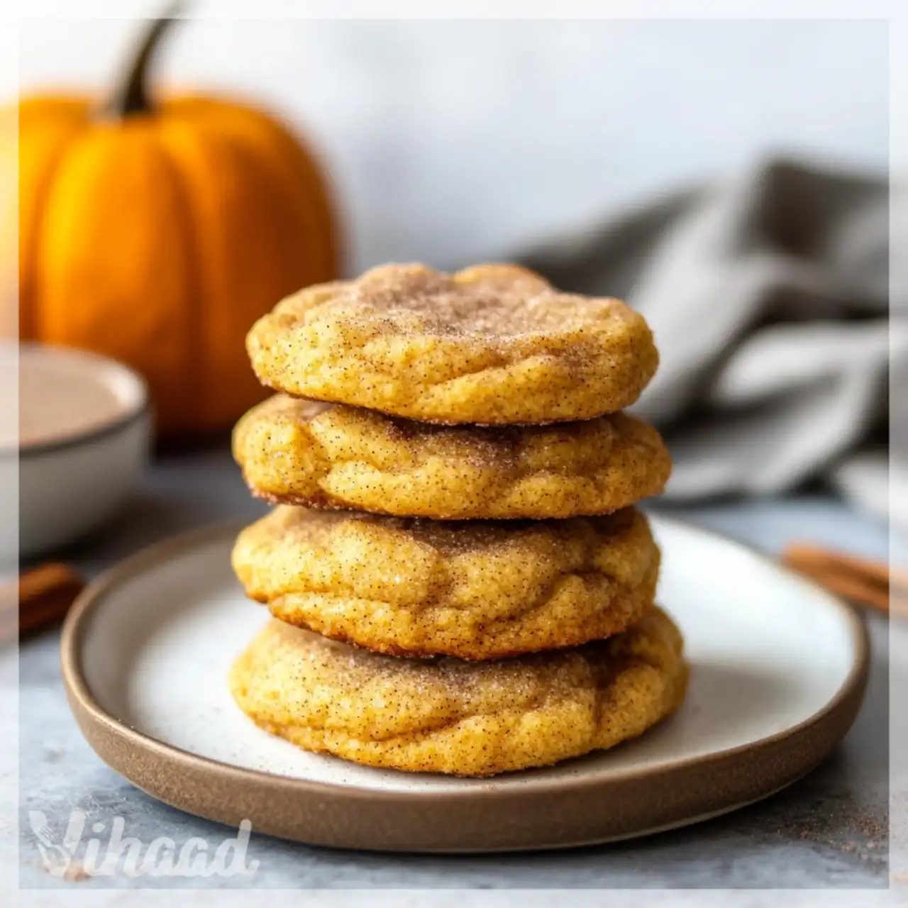 Pumpkin Snickerdoodle Cookies Recipe Bake Fall's Best Treat!