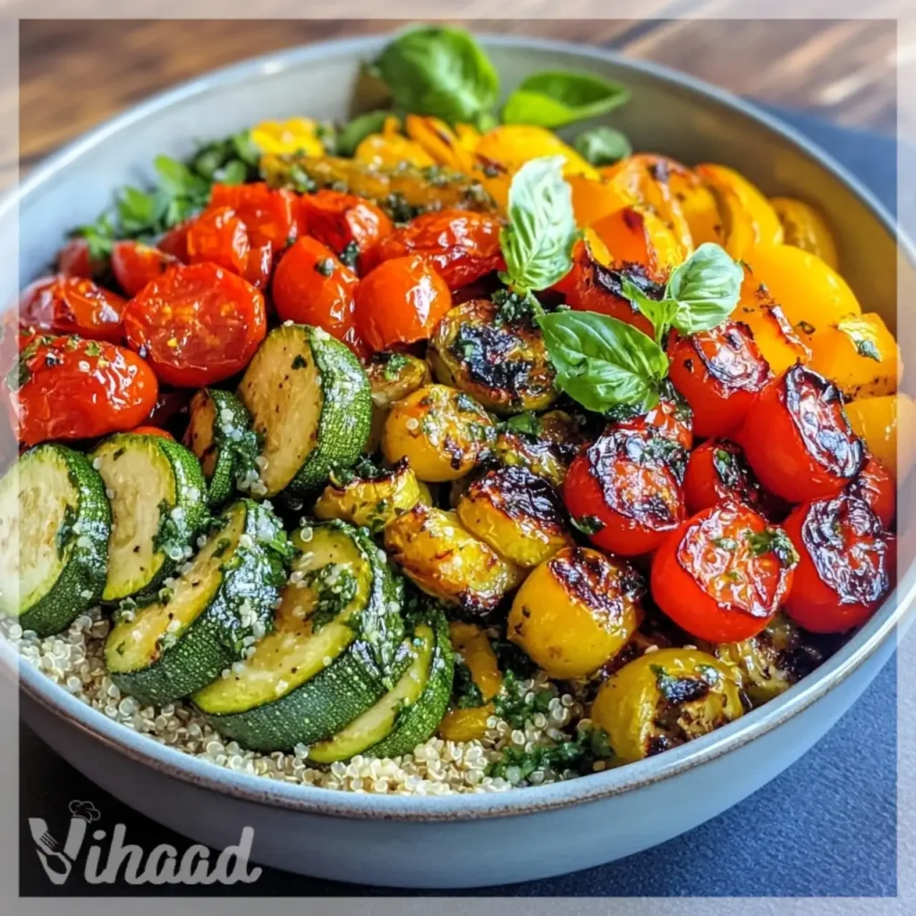 Quinoa Roasted Vegetable Bowl A Healthy Meal Delight!