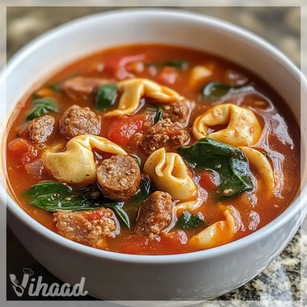 Sausage Tortellini Soup Recipe A Cozy Delight Awaits!