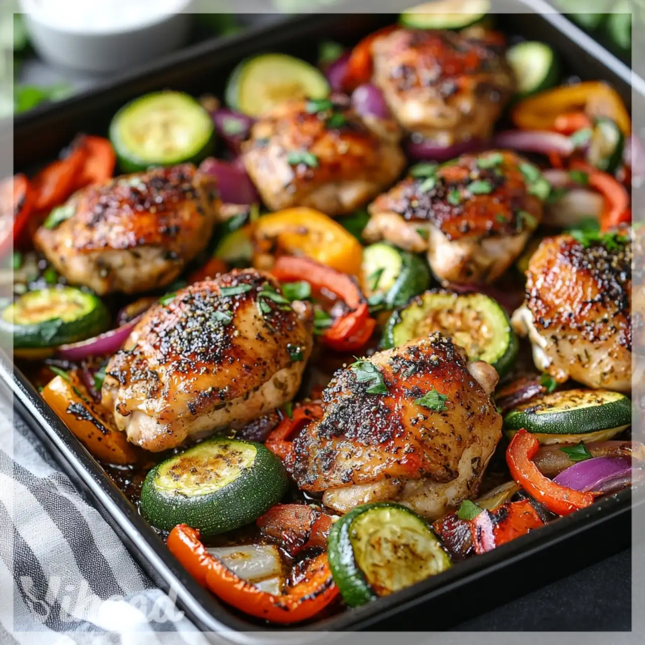 Sheet Pan Chicken with Vegetables A Quick Dinner Delight!