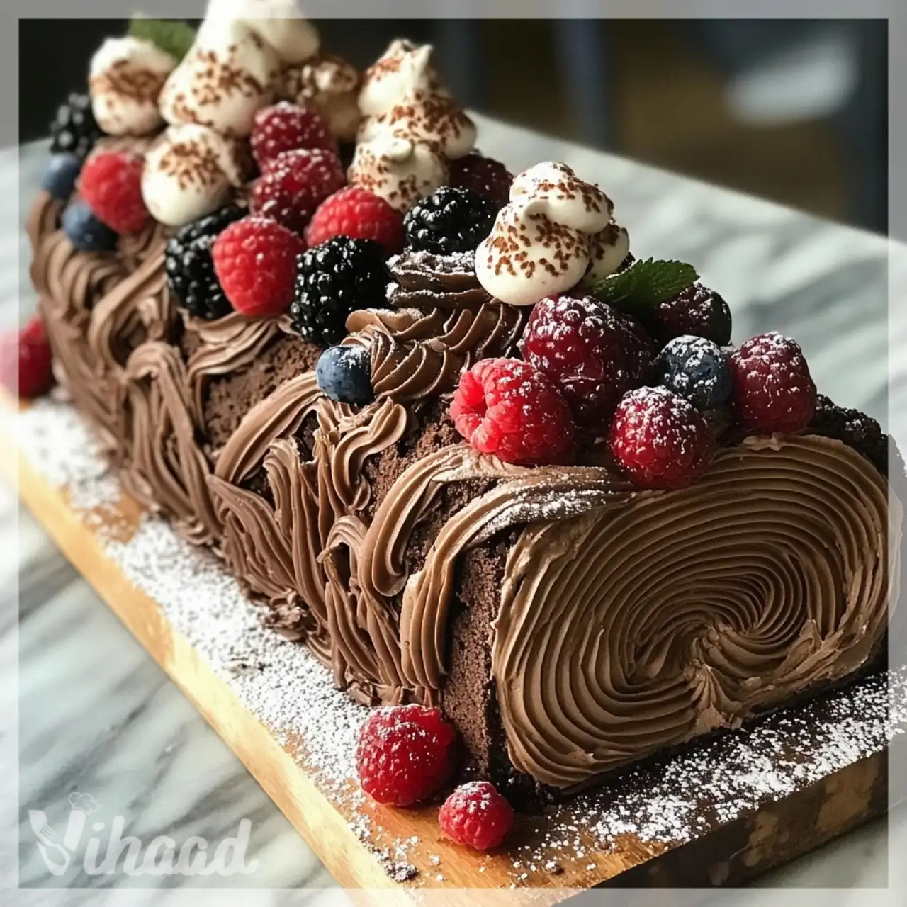Yule Log Cake Recipe Create a Festive Delight Today!