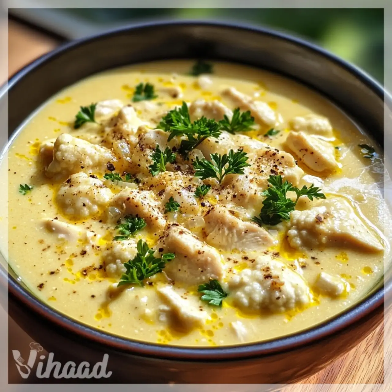 30-Minute Cauliflower Chicken Soup Quick Comfort Food!