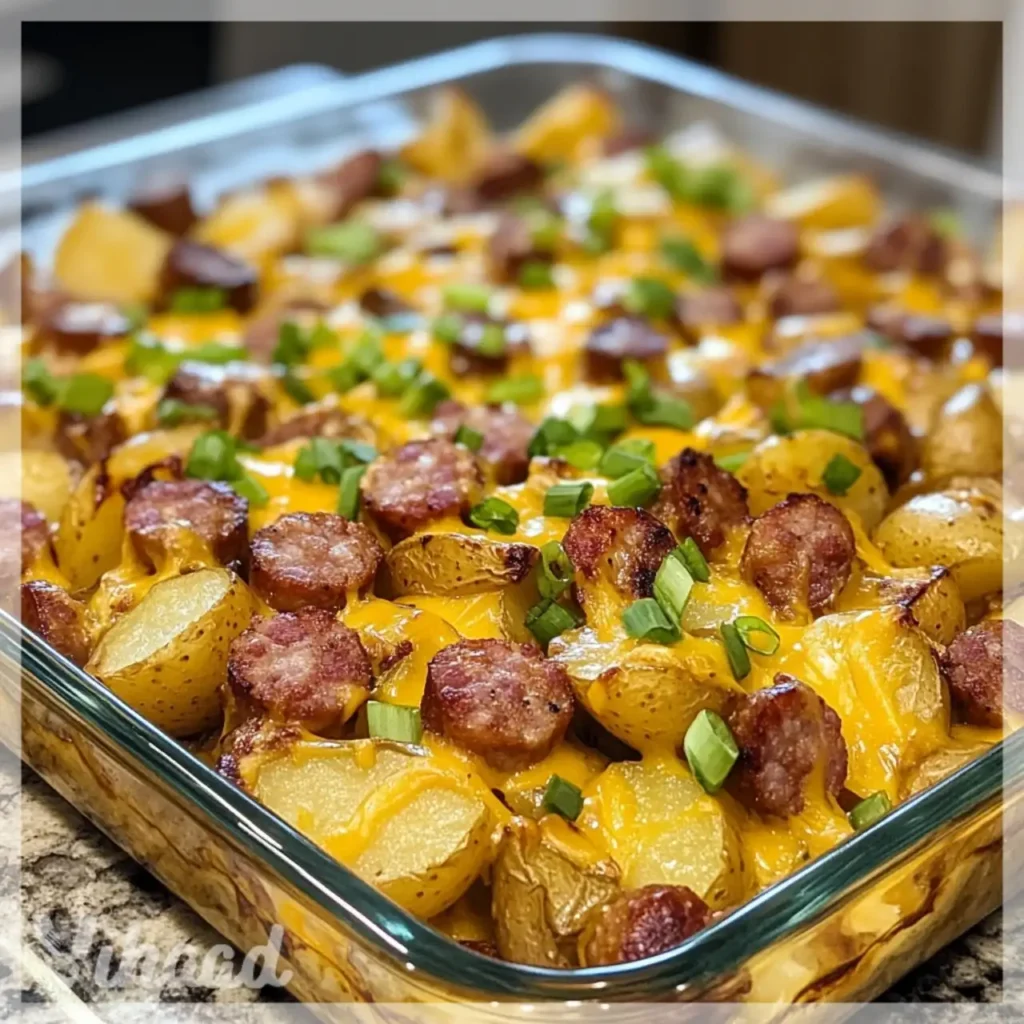 Cheese Ranch Potatoes with Sausage A Must-Try Delight!