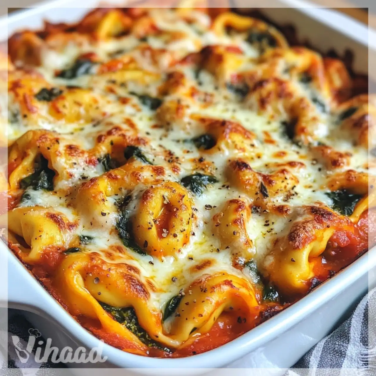Cheesy Spinach Tortellini Bake Recipe A Must-Try Delight!