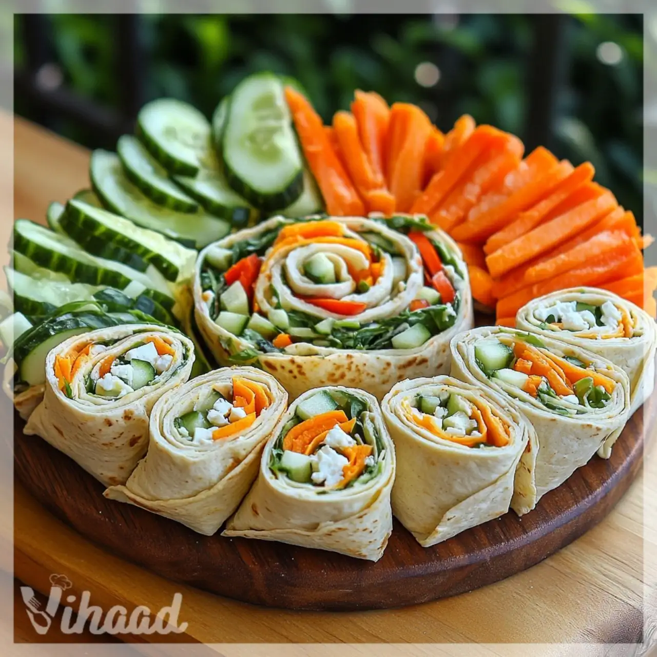Colorful Veggie Pinwheel Wraps A Fun, Healthy Snack!