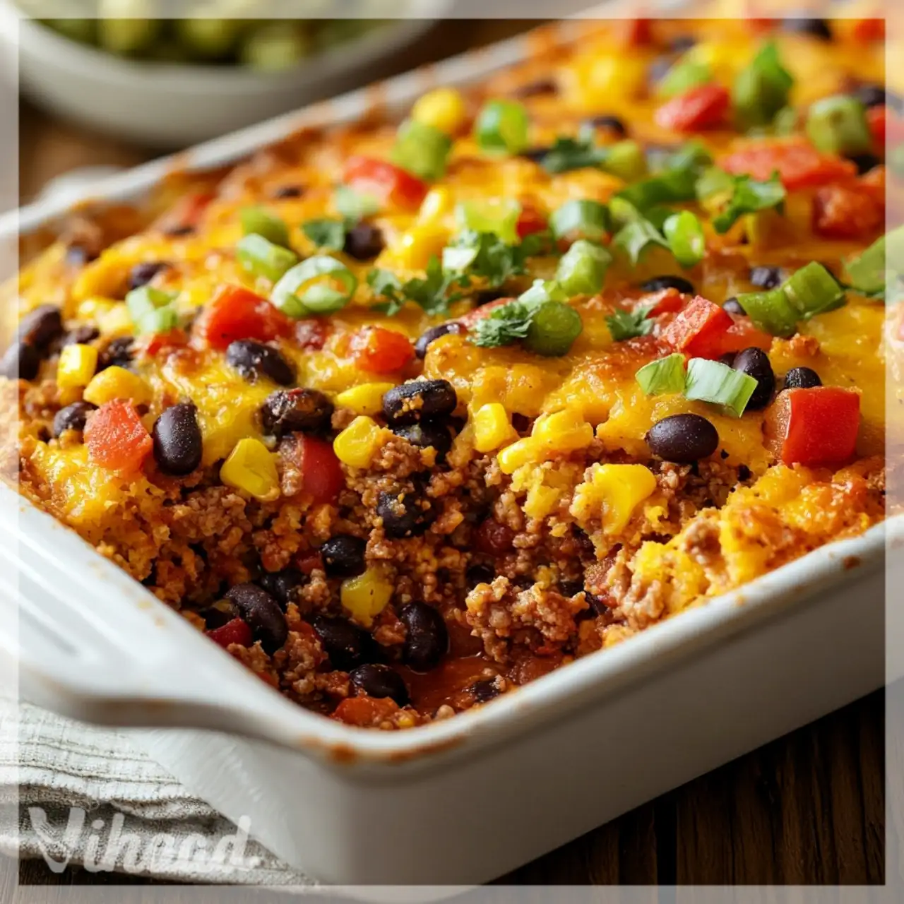 Cowboy Cornbread Casserole with Black Beans A Must-Try!