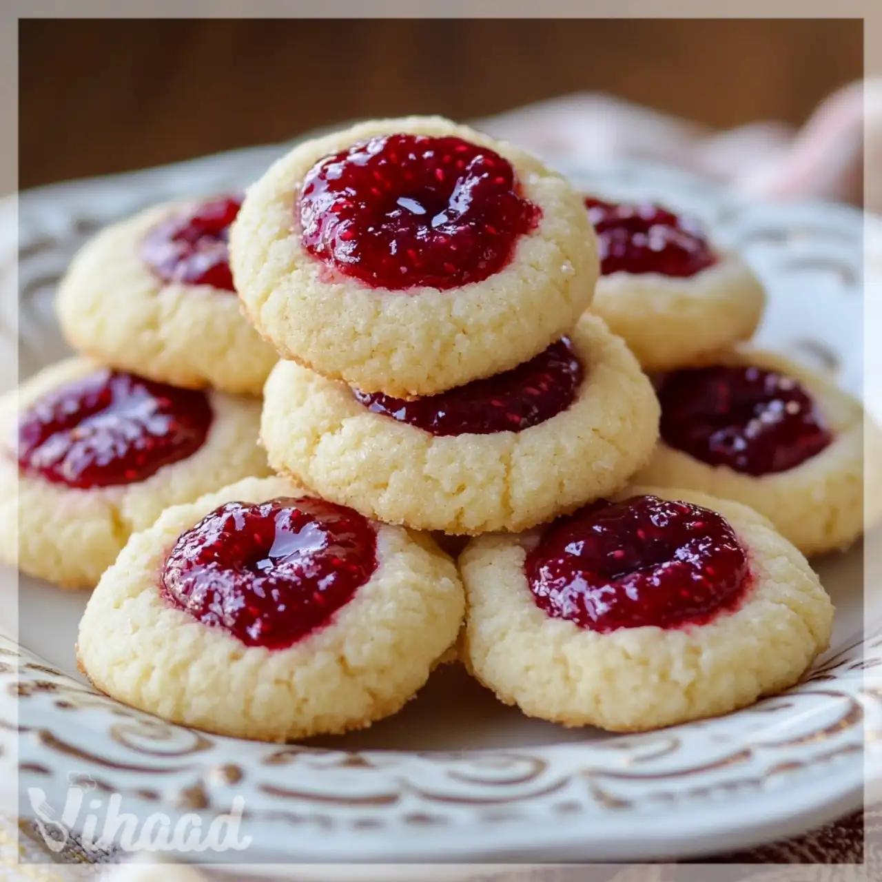 Cream Cheese Raspberry Thumbprint Cookies Delight You!