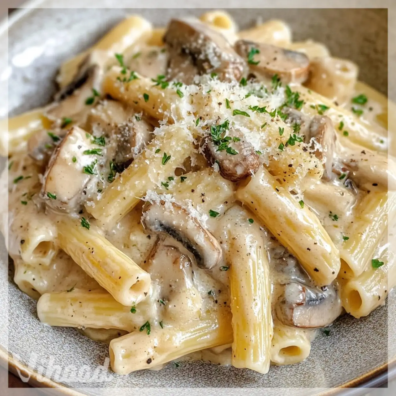 Creamy Garlic Mushroom Pasta Recipe A Quick Delight!