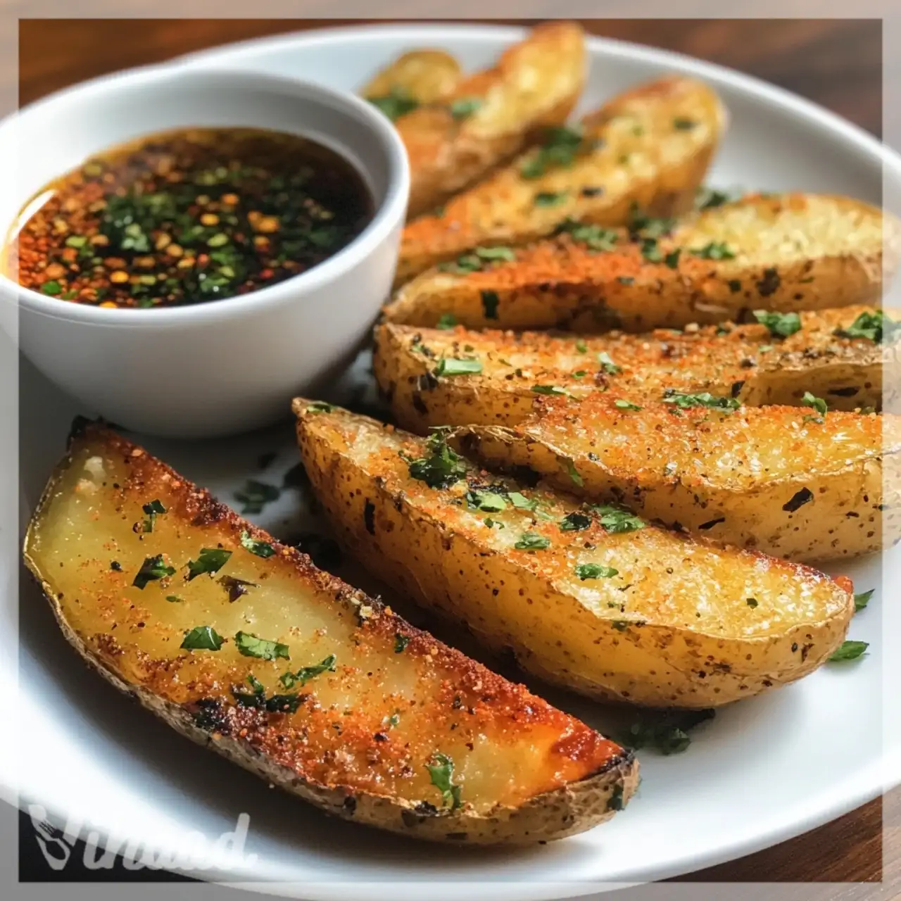 Crispy Herb-Infused Potato Wedges Recipe A Must-Try Delight!