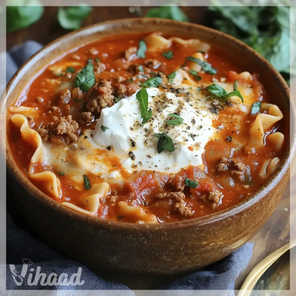 Crockpot Lasagna Soup Recipe A Hearty Delight Awaits!