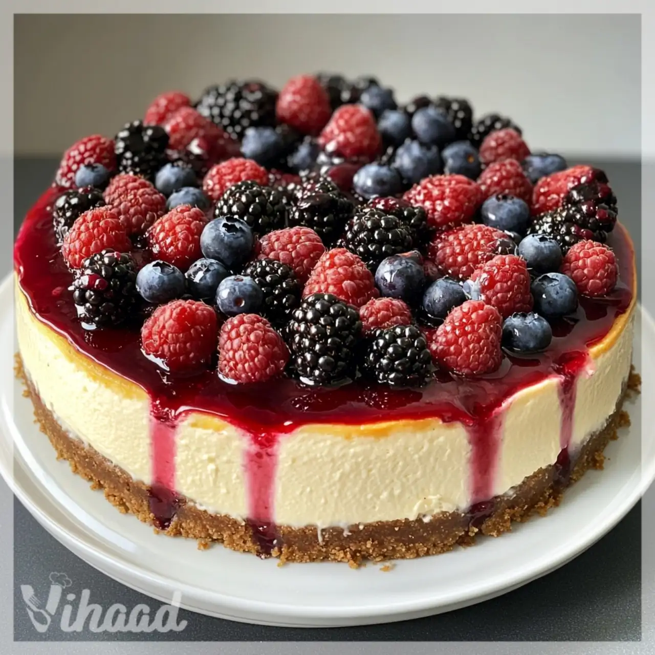 Fruits of the Forest Cheesecake A Must-Try Delight!