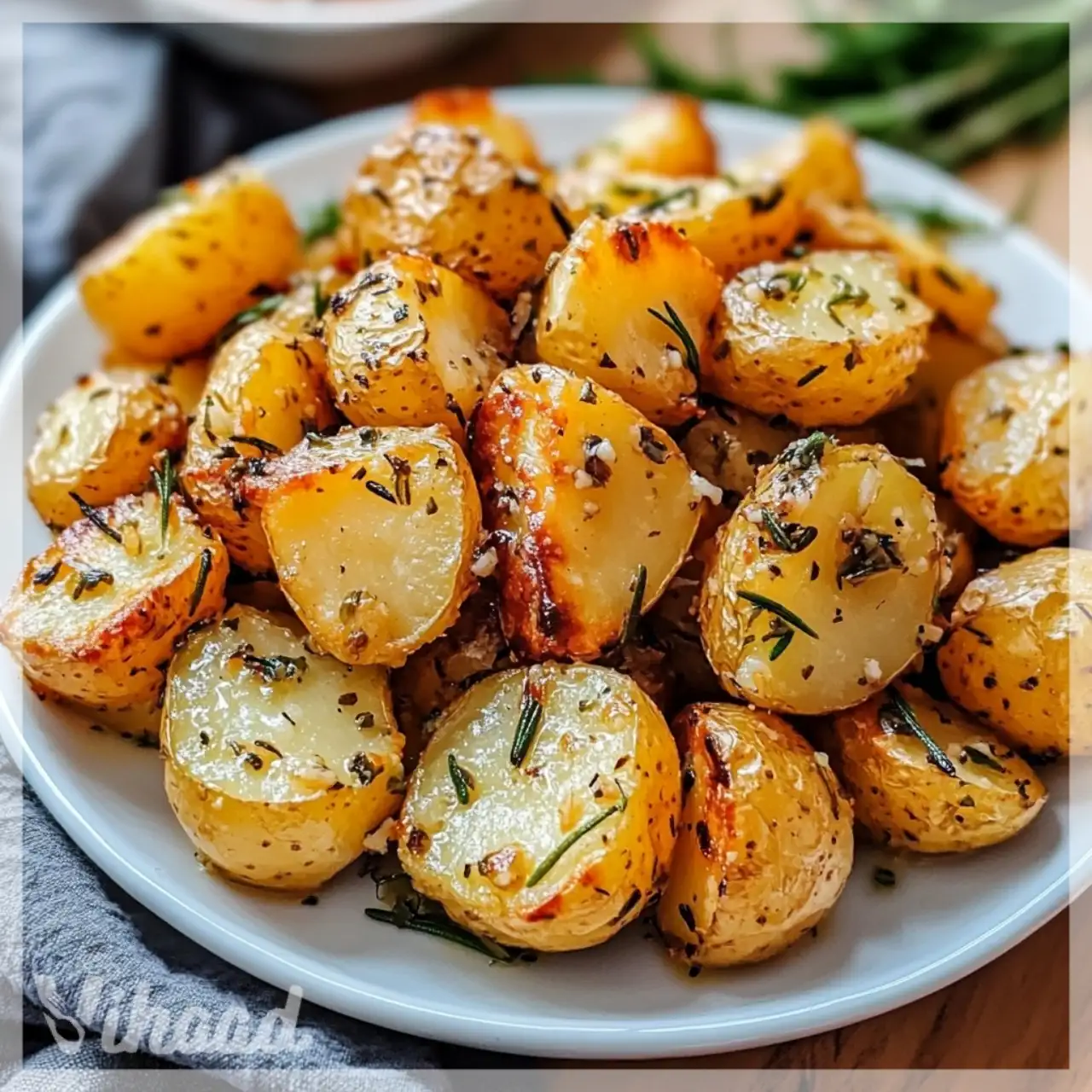 Garlic Herb Roasted Potatoes A Flavorful Delight Awaits!
