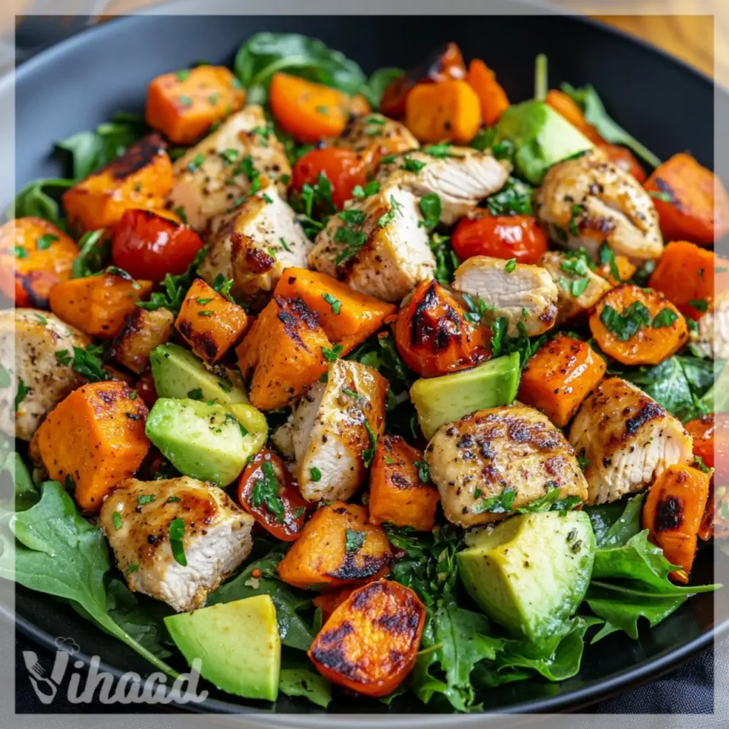 Healthy Chicken and Sweet Potato Salad A Tasty Delight!