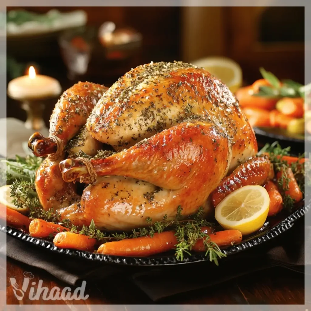 Herb Butter Festive Roast Turkey A Flavorful Delight!