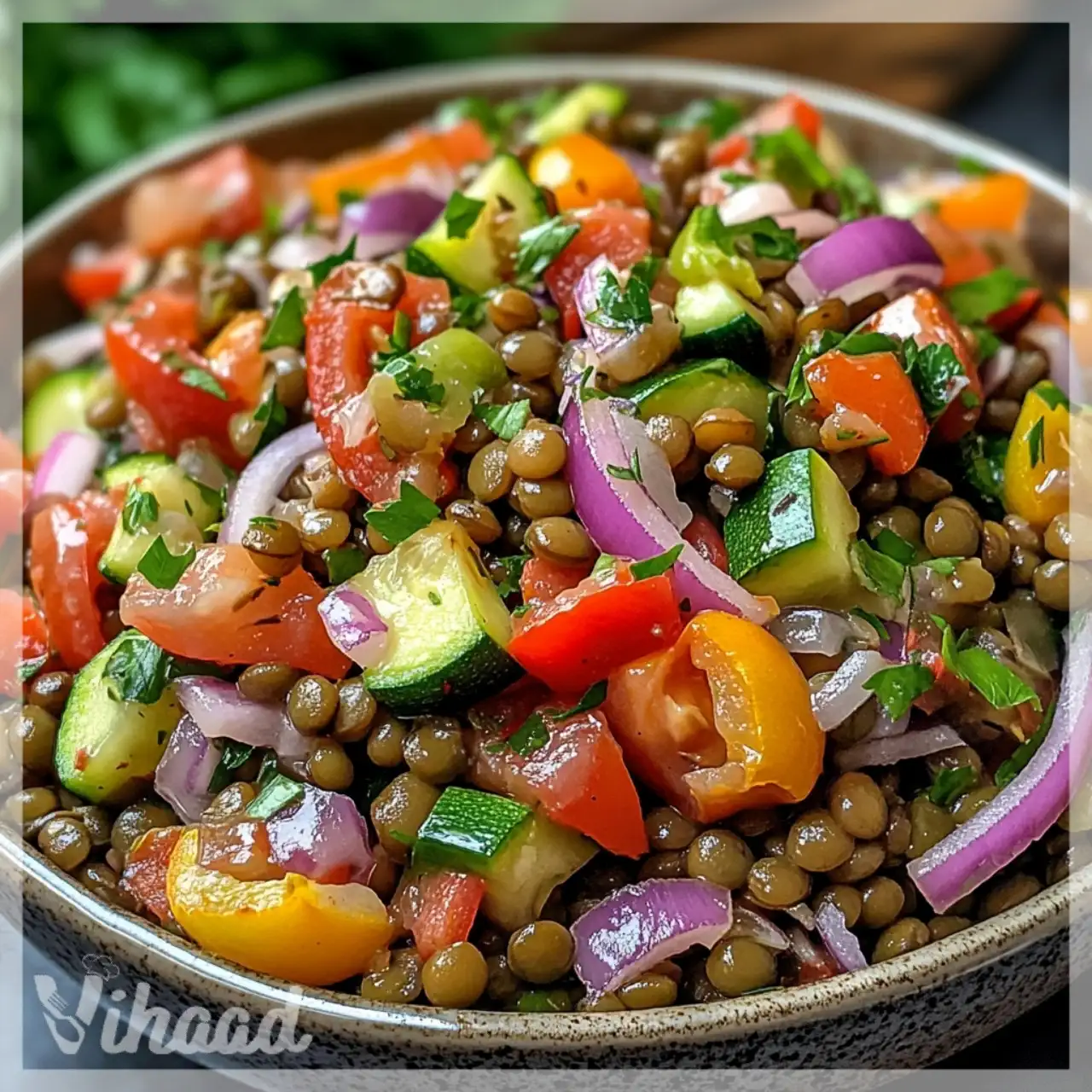 Lentil Salad with Roasted Vegetables Recipe A Must-Try!