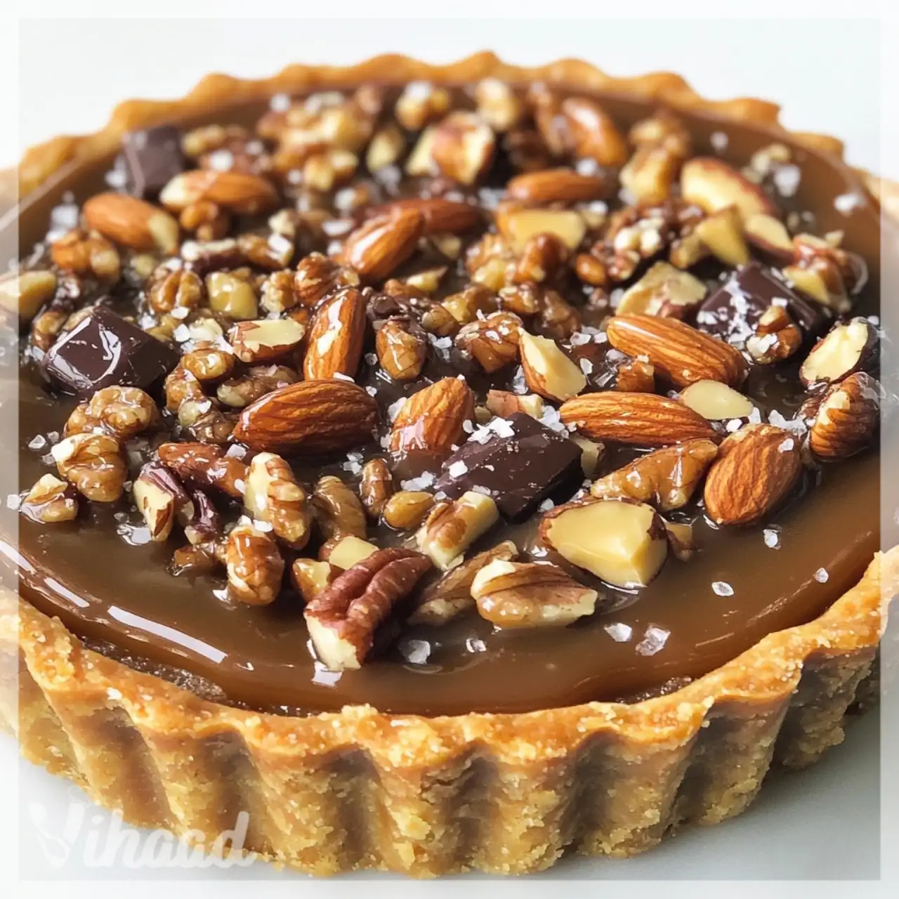 Nutty Caramel Crunch Tart Recipe A Sweet Delight Awaits!