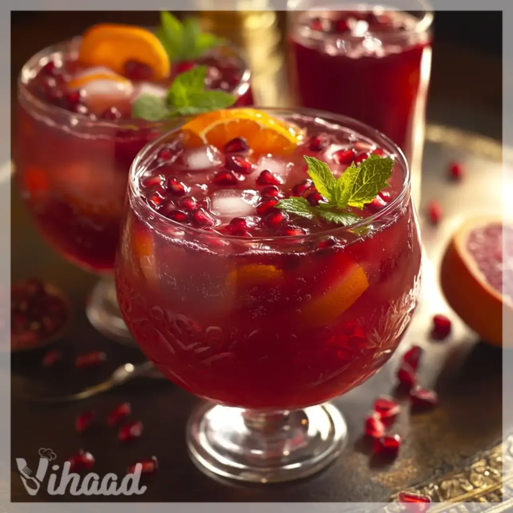 Pomegranate Paradise Punch Recipe Refresh Your Gatherings!