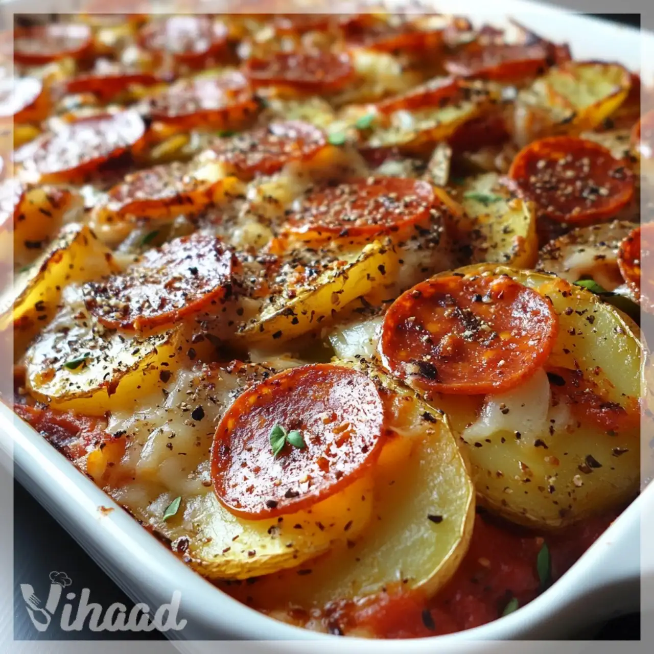 Potato Pizza Casserole A Must-Try Comfort Dish!