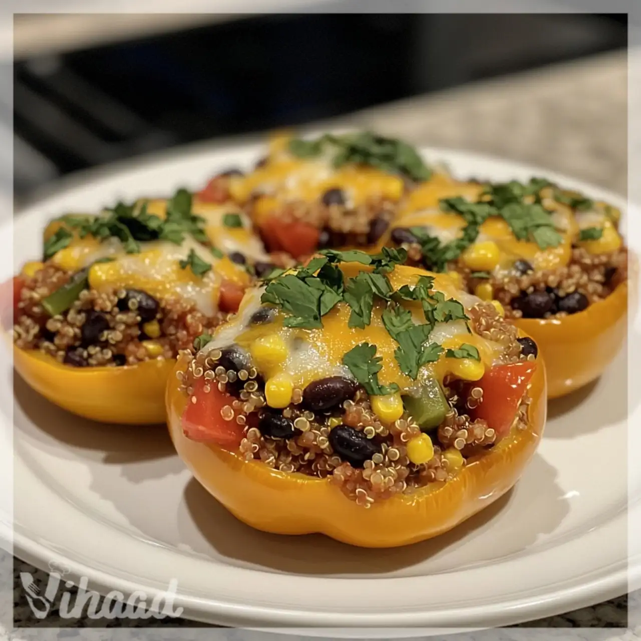Quinoa Black Bean Stuffed Peppers A Healthy Delight!