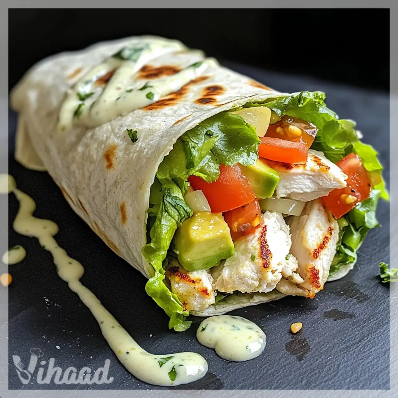 Savory Chicken Avocado Wrap A Quick, Healthy Delight!