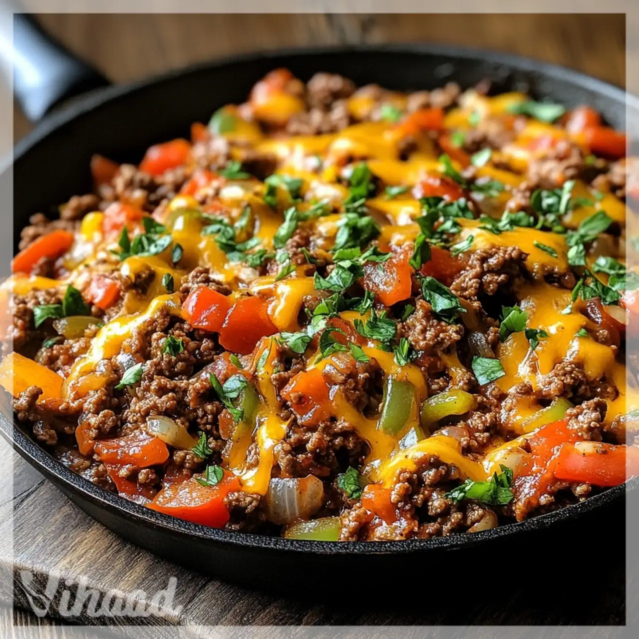 Savory Hamburger Meat Skillet Recipe A Family Favorite!