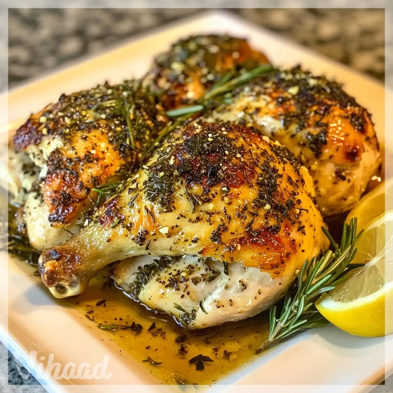Savory Herb Roasted Chicken Recipe A Family Favorite!