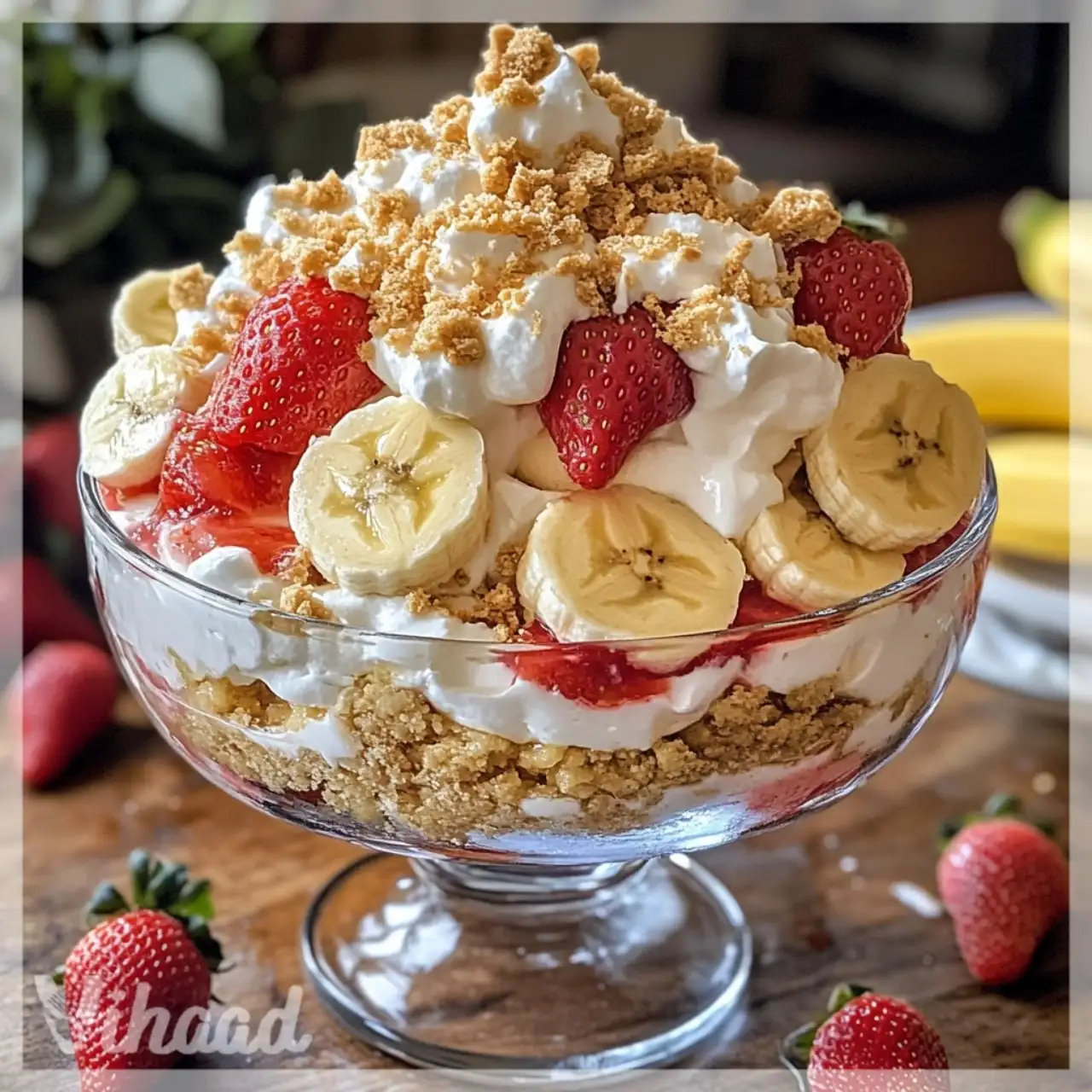 Strawberry Cheesecake Banana Pudding A Must-Try Delight!
