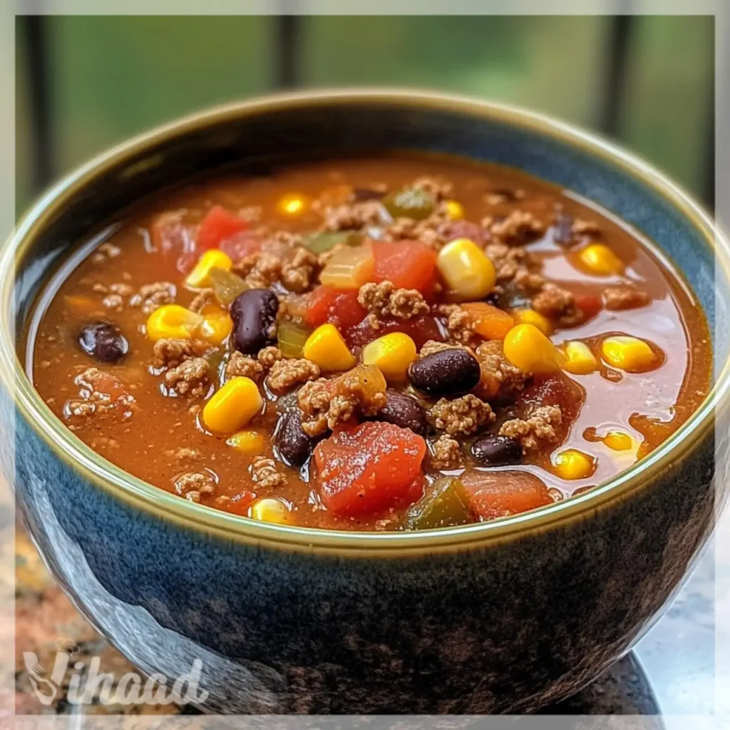 WW Taco Soup with Ground Beef Recipe A Healthy Delight!