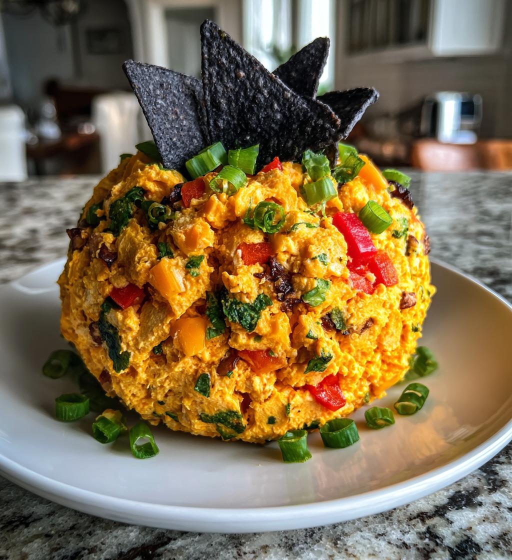 Cheese Ball Cauldron - detail 1