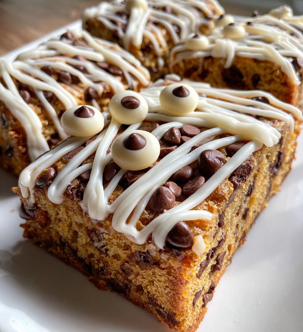 Chocolate Chip Mummy Cake - detail 1