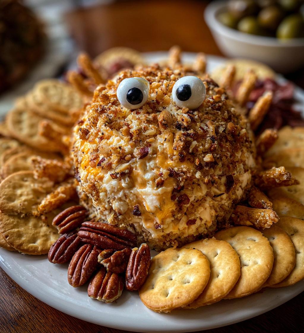 Creepy Crawly Cheese Ball - detail 1