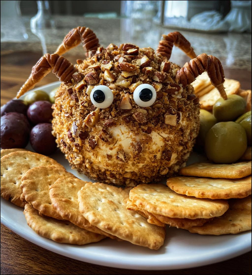 Creepy Crawly Cheese Ball