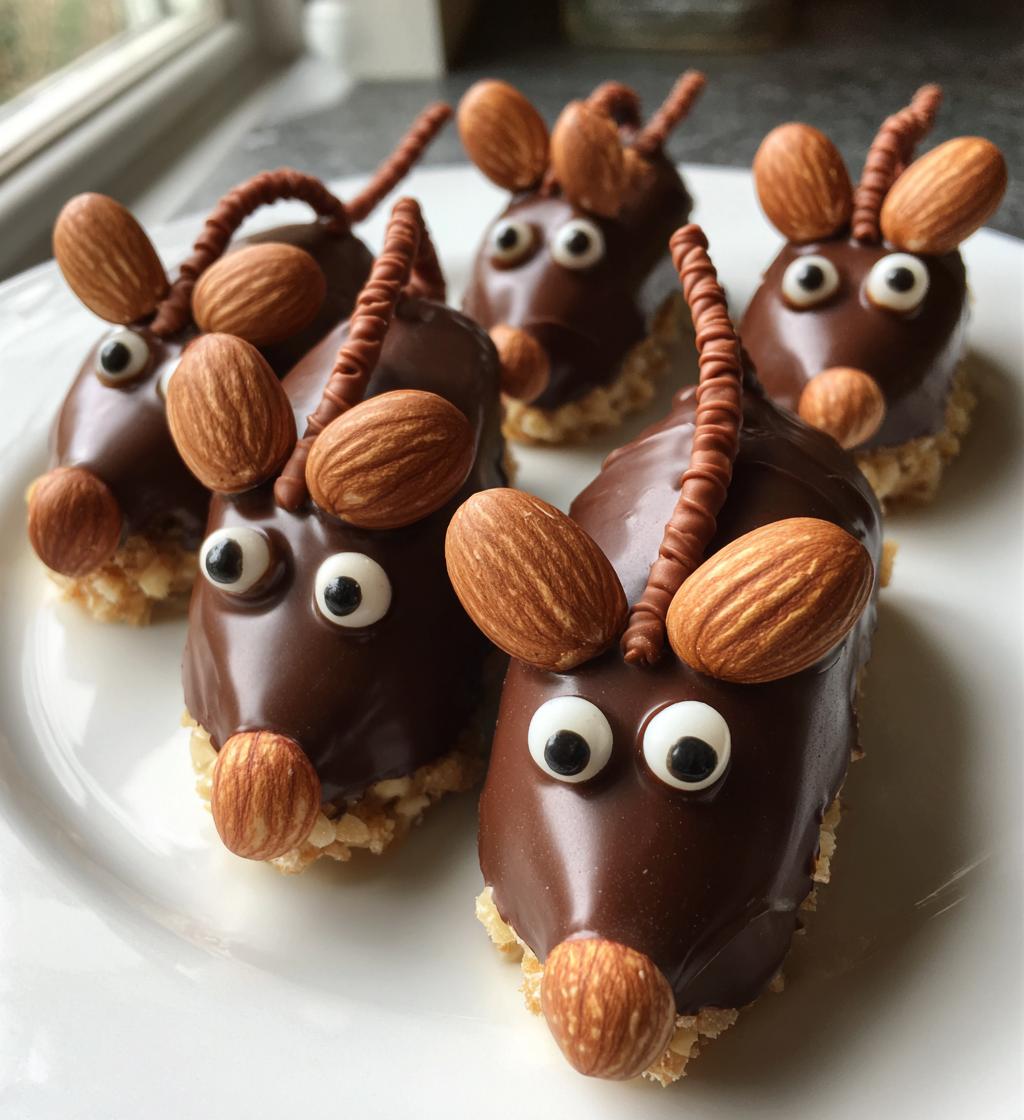 Creepy Mice Cakes