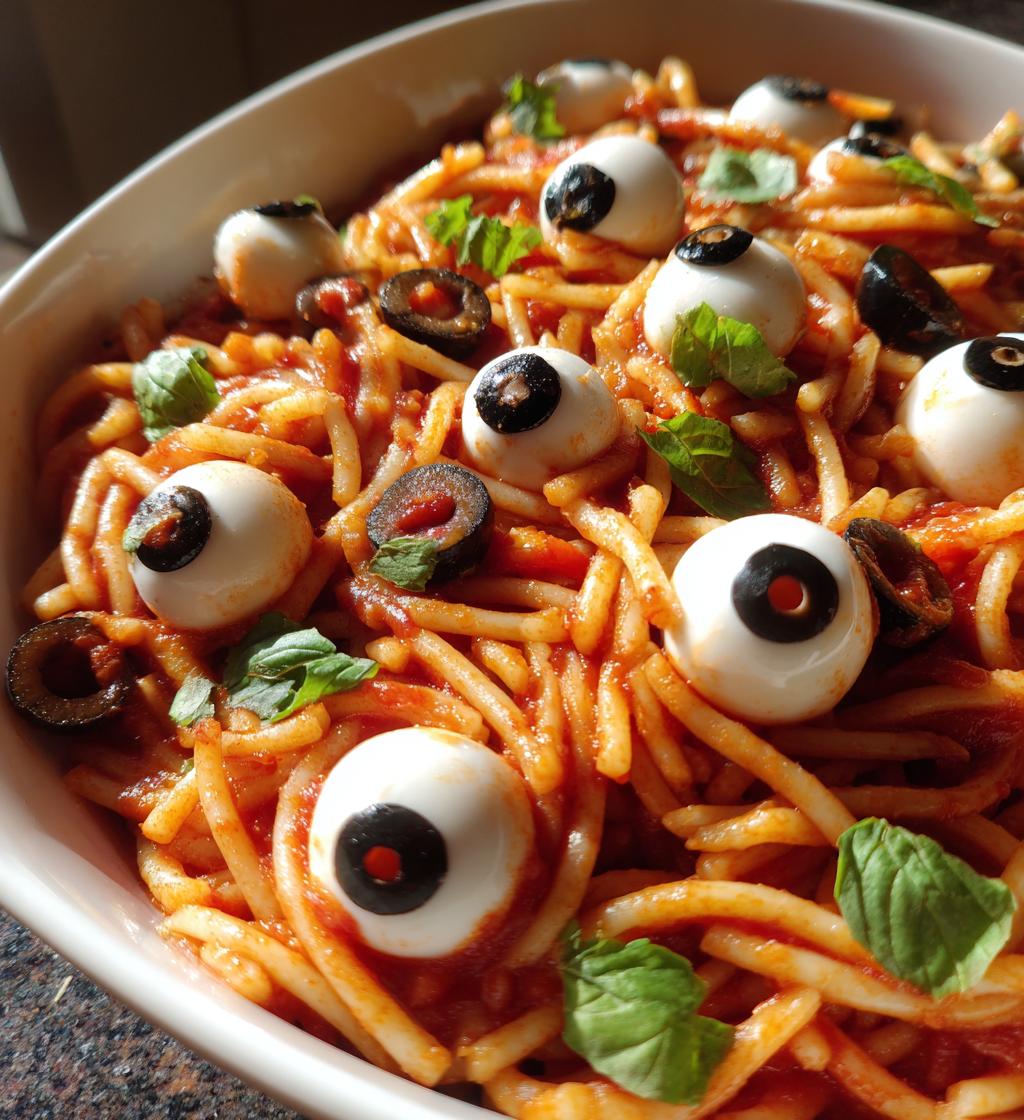 Eyeball Pasta - detail 1