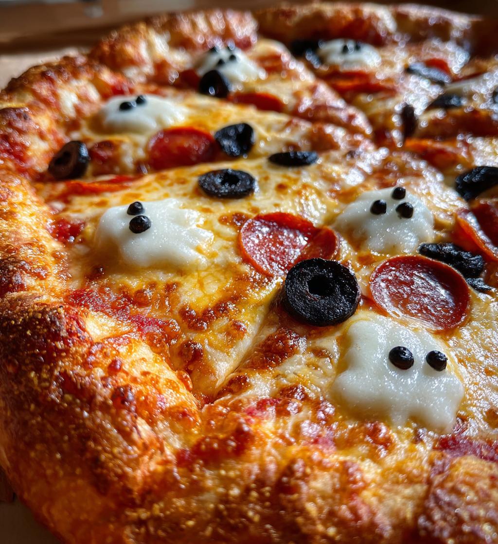 Ghostly Pizza
